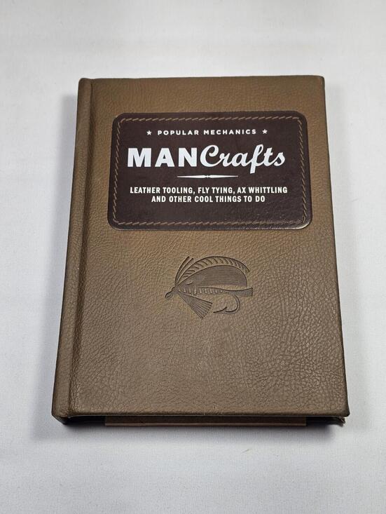 Other - Popular Mechanics Man Crafts Book Leather Tooling - Fly Tying - Ax Whittling